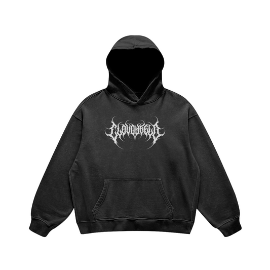 Cloudyfield Logo Oversized Hoodie